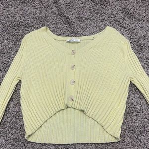Yellow, long sleeve shirt from American threads size medium
